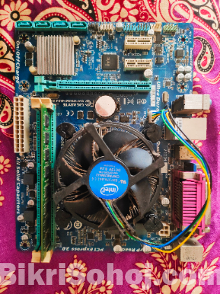 Intel i7 3rd Gen + Gigabyte H61M-DS2 + 8GB DDR3 RAM
